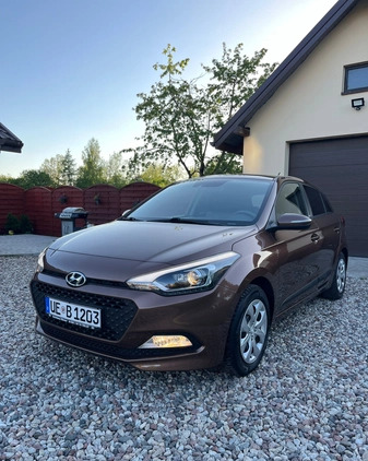 Hyundai i20 cena 42900 przebieg: 18000, rok produkcji 2015 z Pisz małe 407